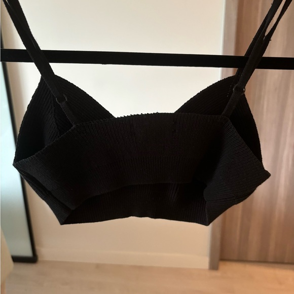 oak and fort knitted cropped top - Picture 2 of 3